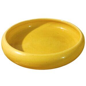Weller Pottery Company Antique 1900 to1925 Yellow Ware Planter Dish Bowl USA